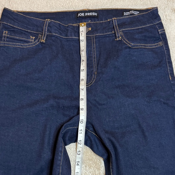 Joe Fresh Women's Navy Skinny Jeans like new sz 30 - Picture 5 of 9